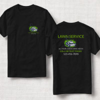 Black Green Lawn Care and Service Professional