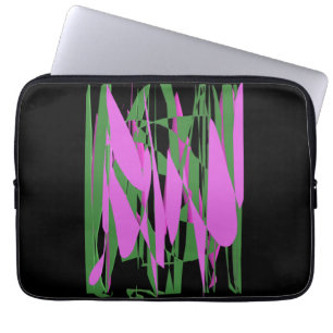Black green purple colours  laptop sleeve