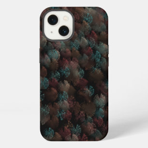 Black Grey And Colourful Fireworks Display Abstrac iPhone 13 Case