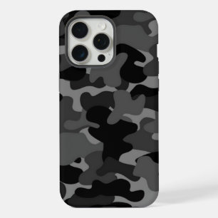 Black Grey Camo iPhone 15 Pro Max Case