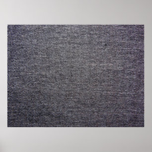 black grey cloth poster