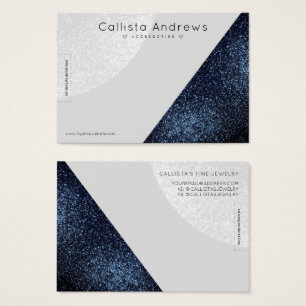 Black Grey Glitter Geo Heart Bracelet Display