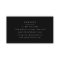 Black, Grey & Gold Agate Business Card