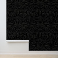 Black Grey Gothic Jacquard Gothic Bedroom Decor