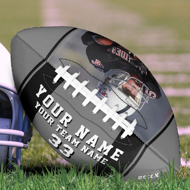 Black Grey Player Name Number Team Photo  American Football (Creator Uploaded)