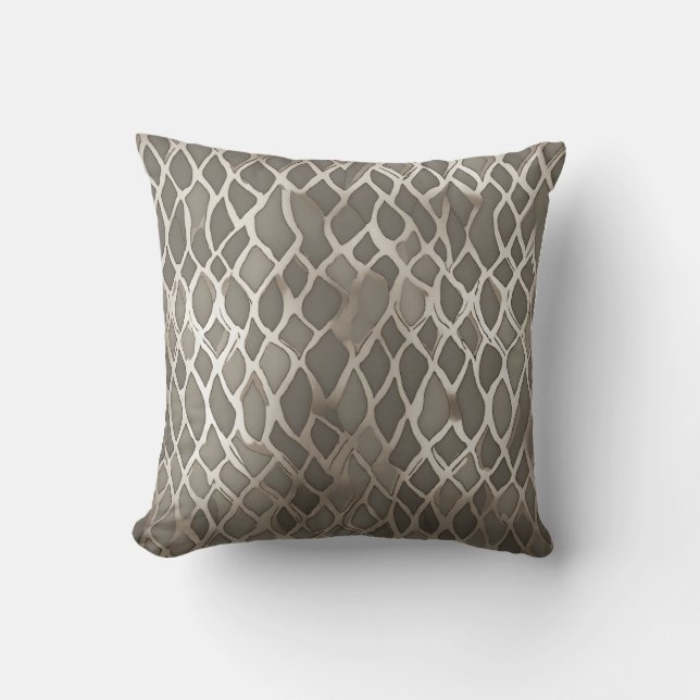 Black Grey Shades Cushion (Front)