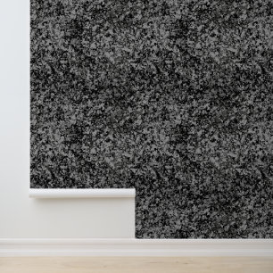 Black Grey Texture Granite Wallpaper
