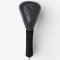 Black Greyhound Dog Art Golf Driver Cover