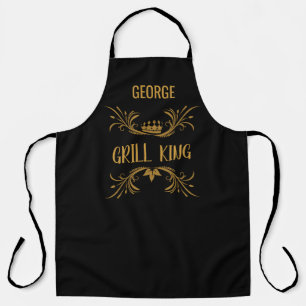 Black Grill King Gilling Apron