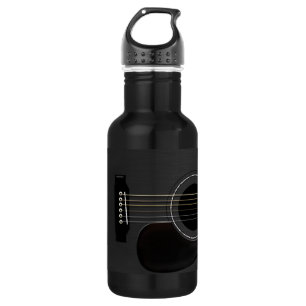Black Guitar 532 Ml Water Bottle