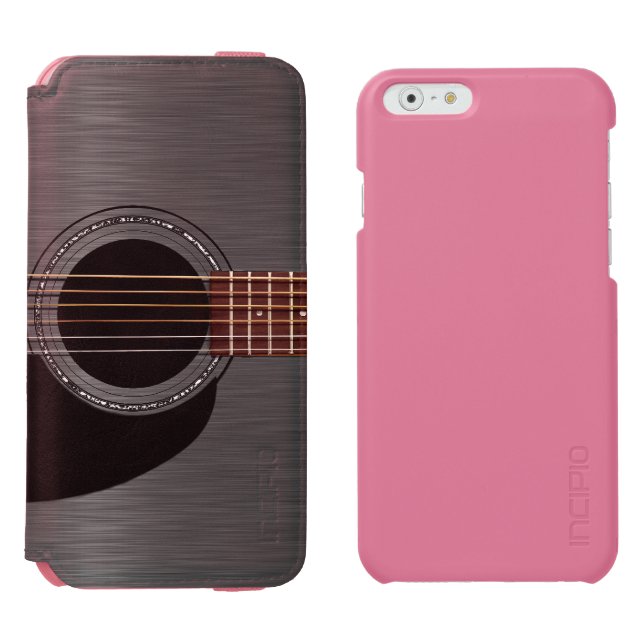 Black Guitar Piano Combo Incipio iPhone Wallet Case (Side by Side)