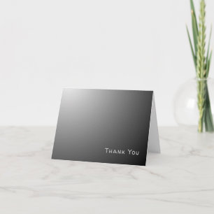 Black Guy Grad Thank You Personalised Card