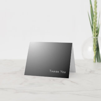 Black Guy Grad Thank You Personalised Card