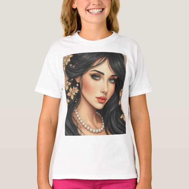 Black hair 11 T-Shirt (Front)