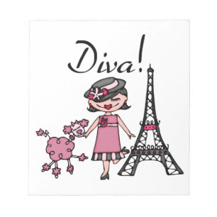 Black Hair Diva Notepad