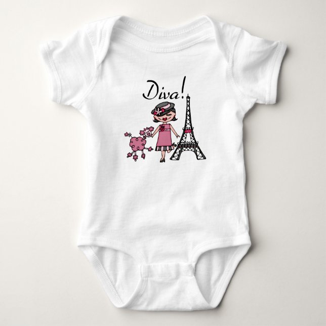 Black Hair Diva T-Shirt (Front)