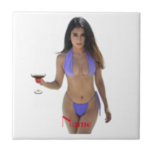 Black-haired Bikini Beauty Thunder_Cove  Tile