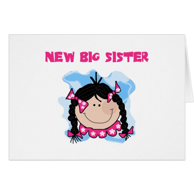 Black Haired Girl New Big Sister (Front Horizontal)