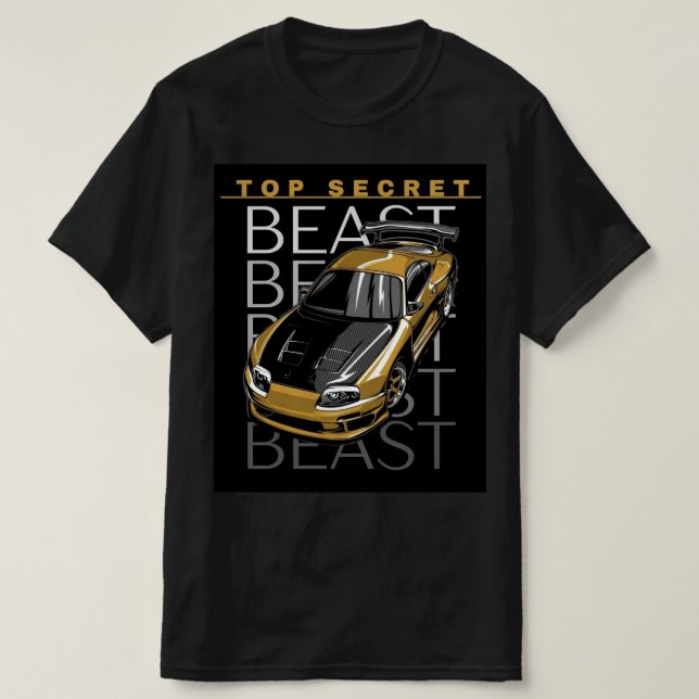 Black Half Sleeves T-Shirt For Men  (Design Front)