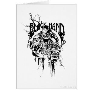 Black Hand 0 Graphic Collage, Black and White