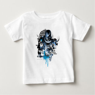 Black Hand - Blue Collage Baby T-Shirt