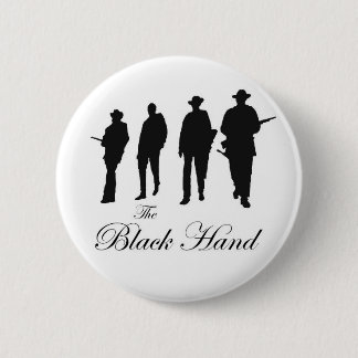 Black Hand Cowboys 6 Cm Round Badge