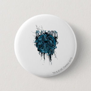 Black Hand - Graphic Collage 6 Cm Round Badge