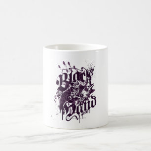 Black Hand - Purple Collage Coffee Mug