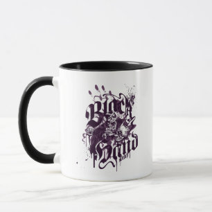 Black Hand - Purple Collage Mug