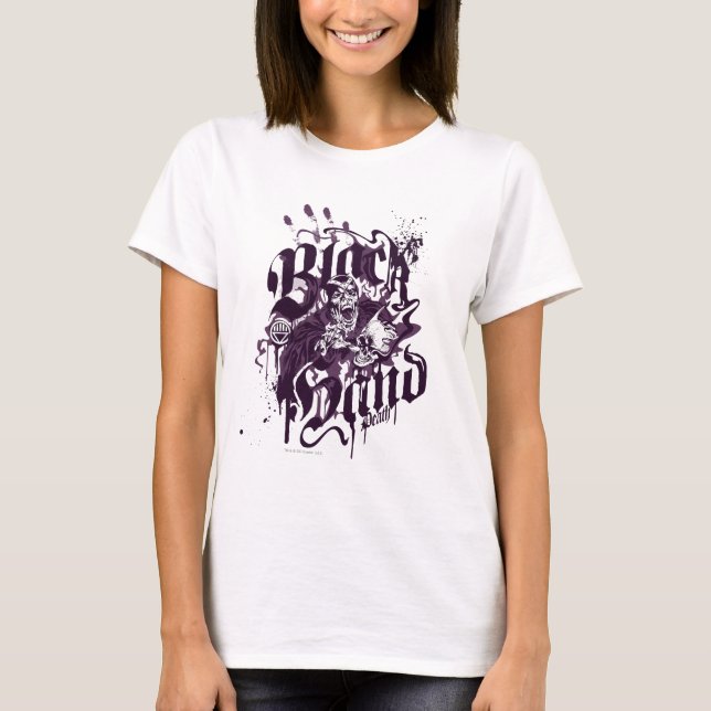 Black Hand - Purple Collage T-Shirt (Front)
