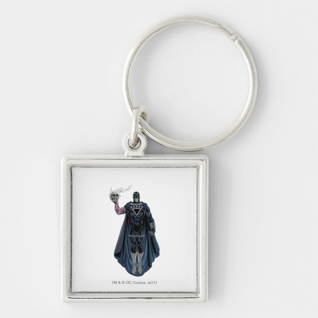 Black Hand with Skull 1 Key Ring (Front)