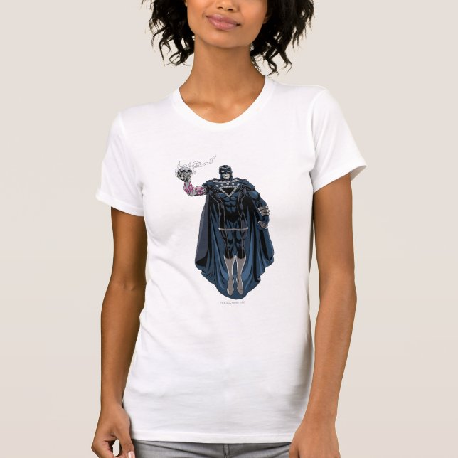 Black Hand with Skull 1 T-Shirt (Front)