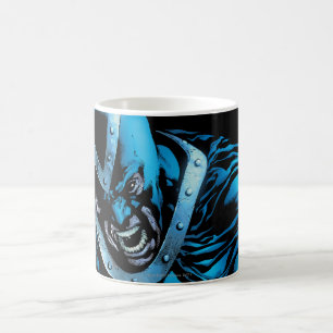 Black Hand with Skull Panel Coffee Mug