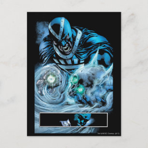 Black Hand with Skull Panel Postcard
