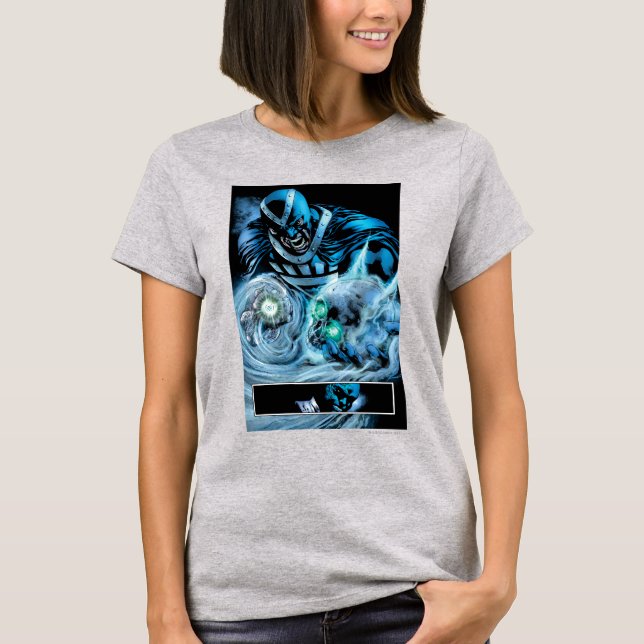 Black Hand with Skull Panel T-Shirt (Front)