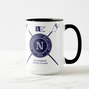 Black Handle/Interior NBC Mug
