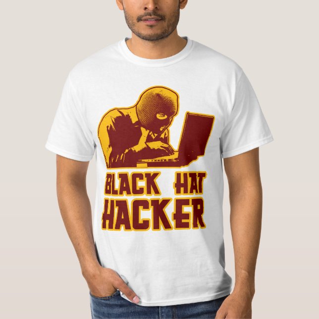 Black Hat Hacker T-Shirt (Front)