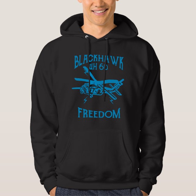 Black Hawk Hoodie (Front)