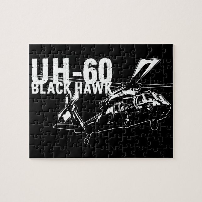 Black Hawk Jigsaw Puzzle (Horizontal)