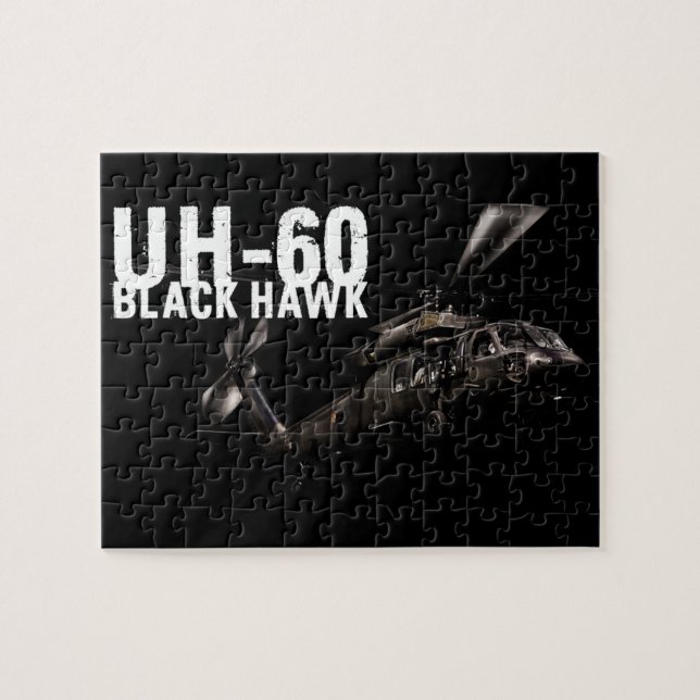 Black Hawk Jigsaw Puzzle (Horizontal)