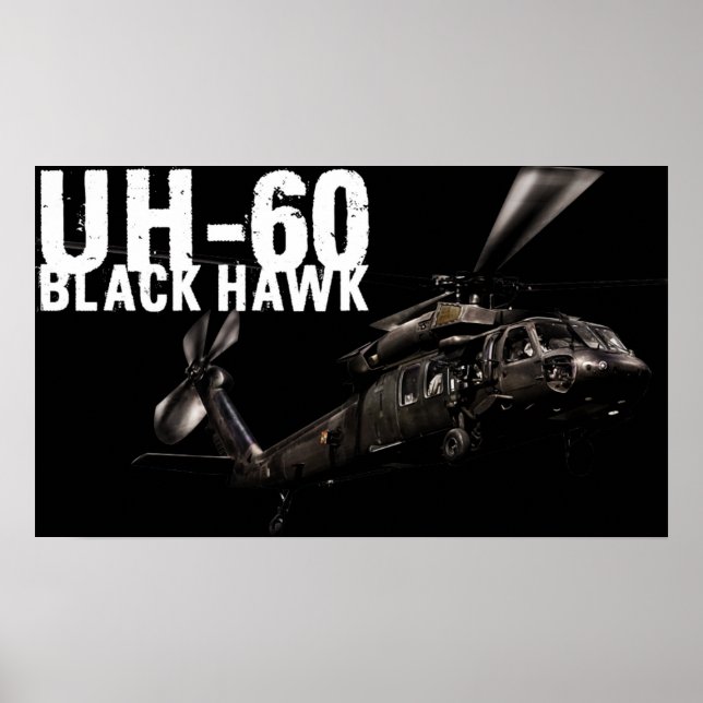 Black Hawk Poster (Front)