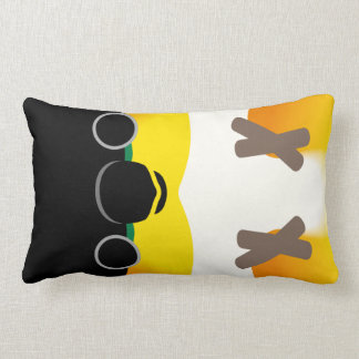 Black-headed Caique Lumbar Cushion
