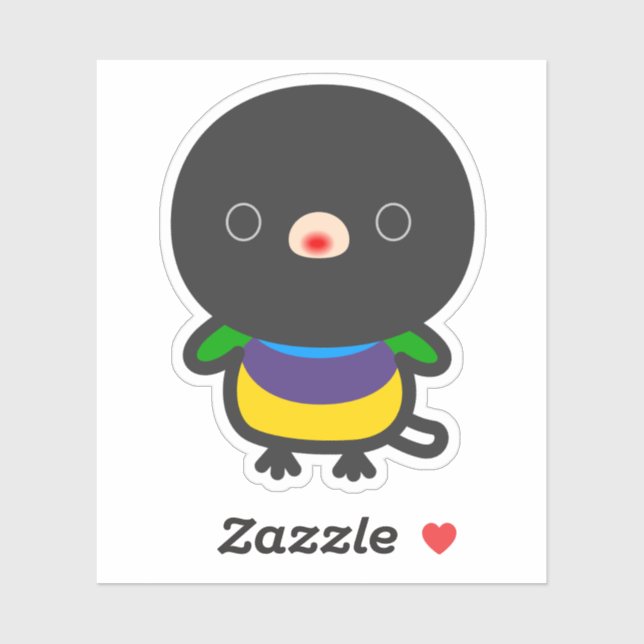 Black-headed Gouldian finch (Sheet)