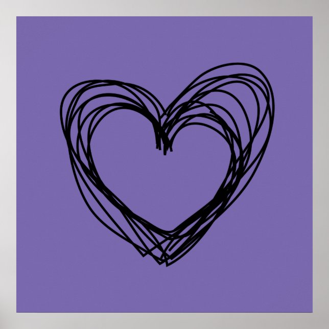 black heart 1 poster (Front)