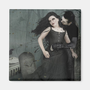 Black Heart Romance Magnet