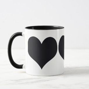 Black Hearts Mug