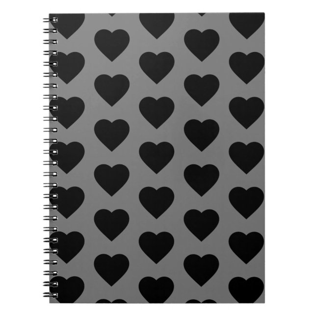 Black Hearts Notebook (Front)