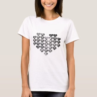 Black hearts. T-Shirt