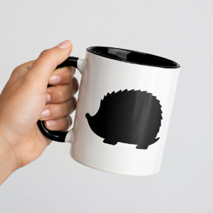 Black Hedgehog Mug