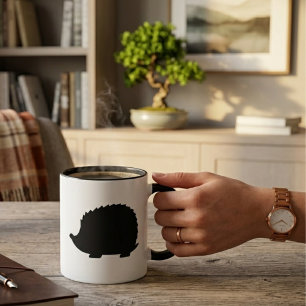 Black Hedgehog Mug